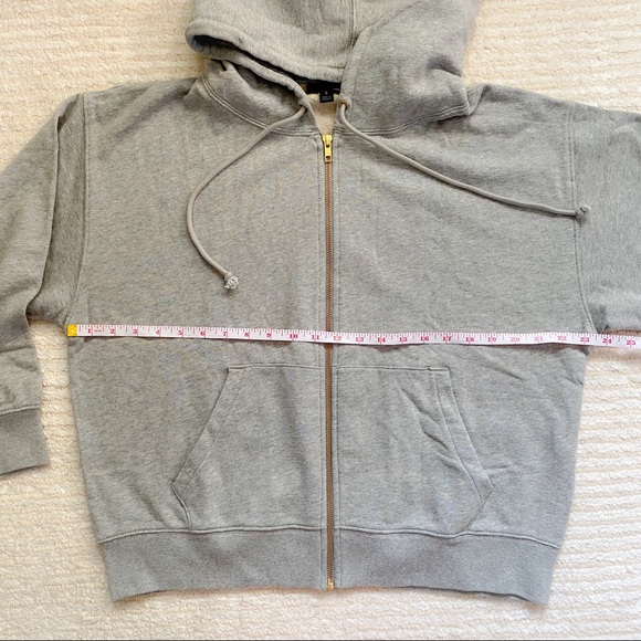 NWT J. Crew university terry zip-up hoodie - Picture 9 of 11